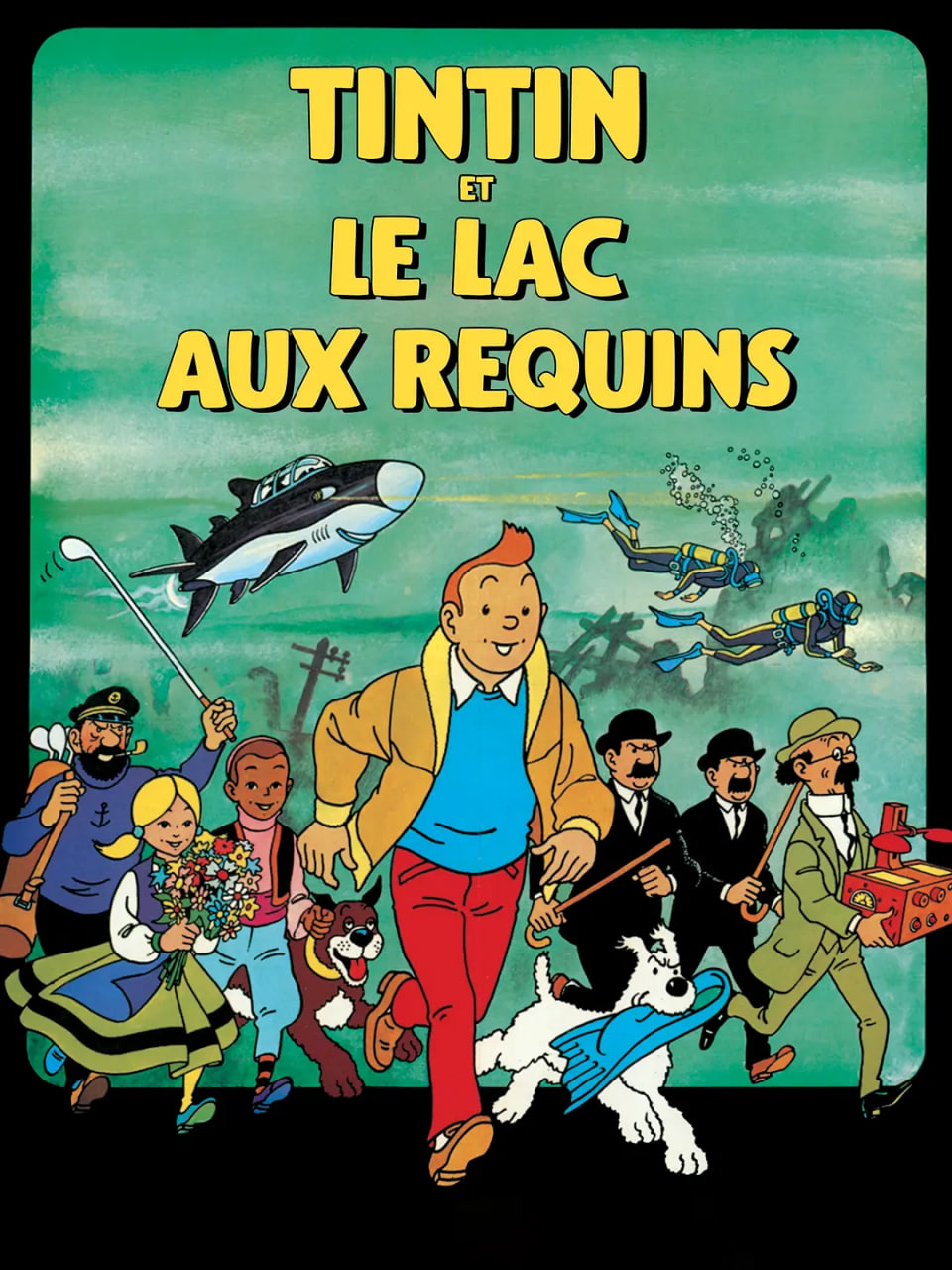 丁丁历险记之鲨鱼湖之谜(全集)